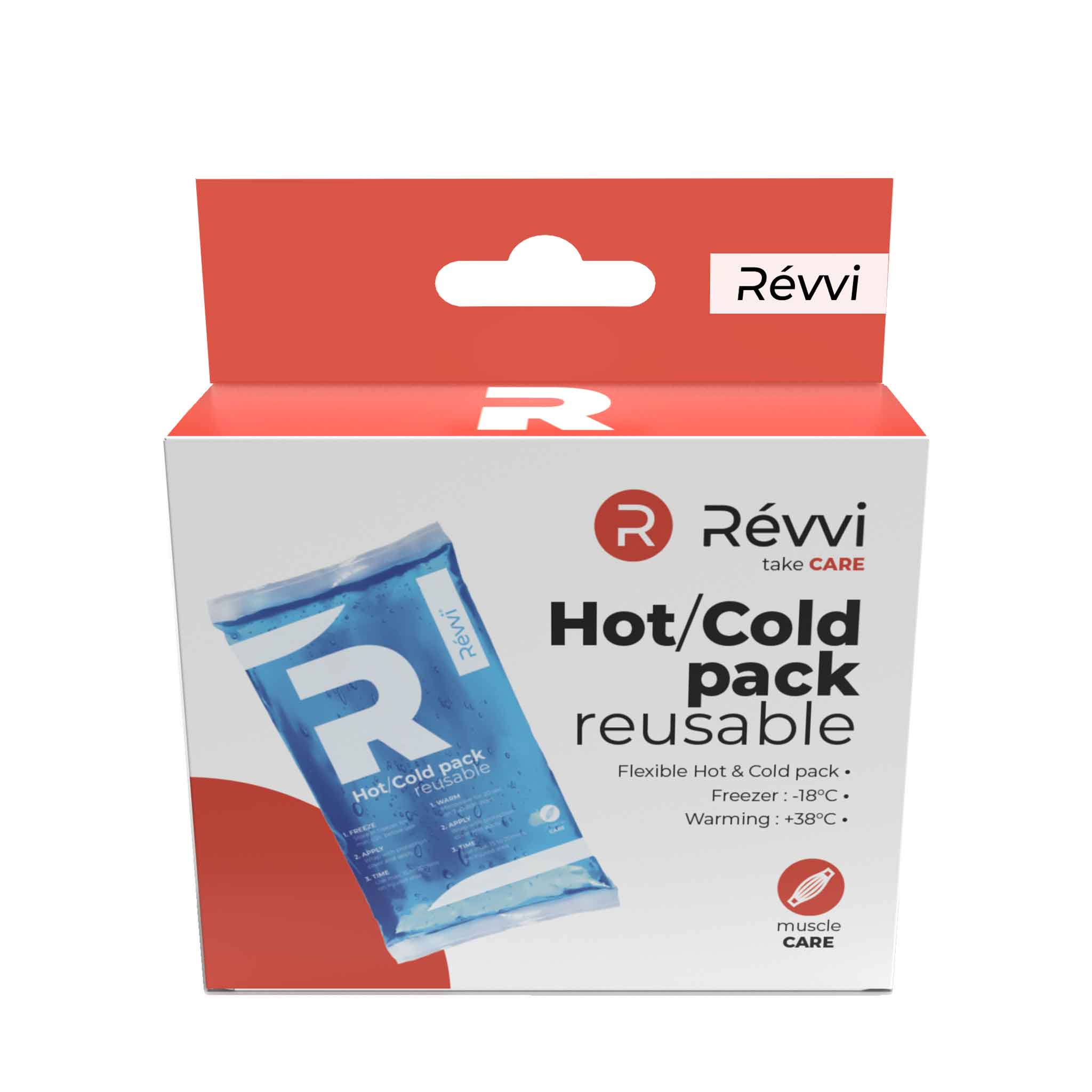 RÉVVI COLD/HOT PACK Multifunctionele en herbruikbare kompres om te